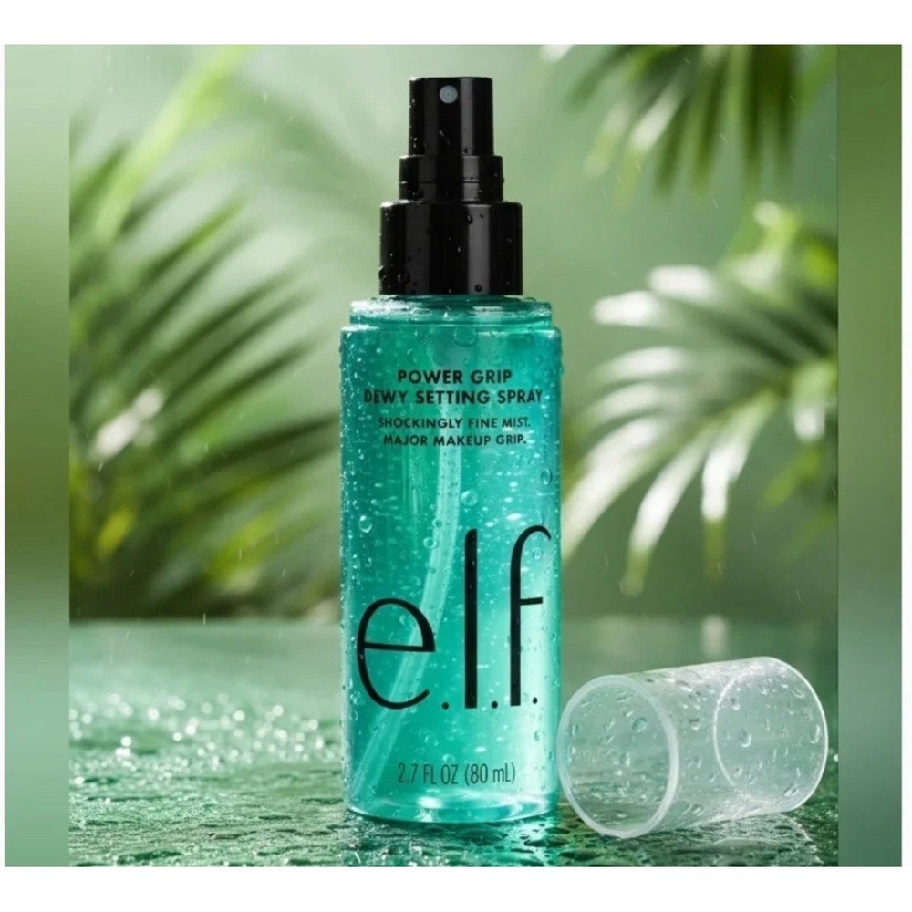 e.l.f. Power Grip Dewy Setting Spray - Fine Mist 2.7oz New & Sealed